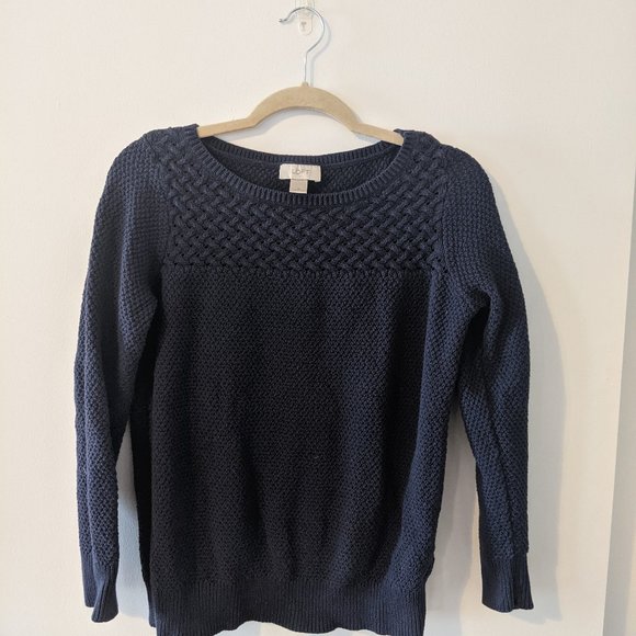 Loft navy sweater - Picture 2 of 4